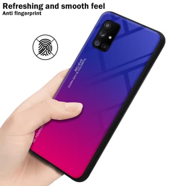 Suojakuori Samsung Galaxy A71 5G Kotelo (Musta)