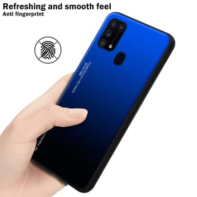 Suojakuori Samsung Galaxy M31 Kotelo (Musta)