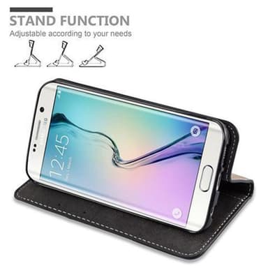 Samsung Galaxy S6 EDGE Suojakuori Case (Musta)