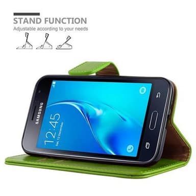 Samsung Galaxy J1 2016 Suojakuori Lompakkokotelo