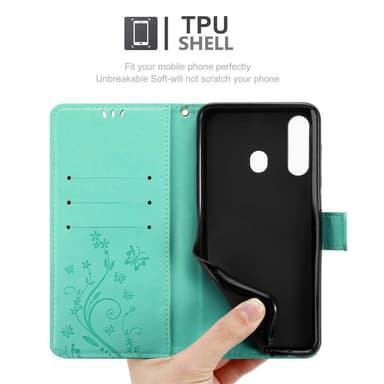 Samsung Galaxy A60 / M40 Suojakuori Lompakkokotelo