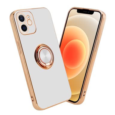 iPhone 12 MINI Suojakuori Kotelo (Valkoinen)