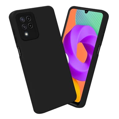 Samsung Galaxy M22 / M32 4G Suojakuori Kotelo (Musta)