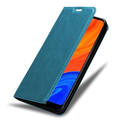Huawei Y6S Suojakuori Lompakkokotelo (Turkoosi)