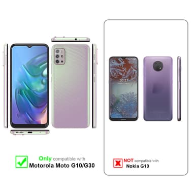 Motorola MOTO G10 / G30 Suojakuori Lompakkokotelo