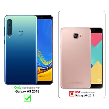 Suojakuori Samsung Galaxy A9 2018 Kotelo (Musta)