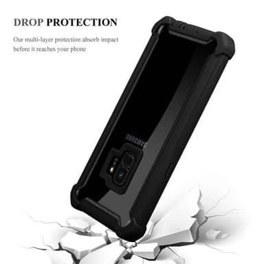 Samsung Galaxy S9 Suojakuori Kotelo (Musta)