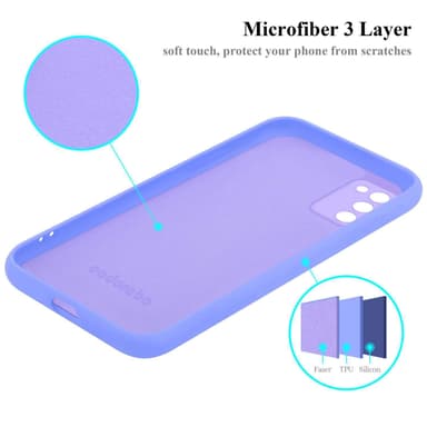 Samsung Galaxy A03s Suojakuori Kotelo (Violetti)