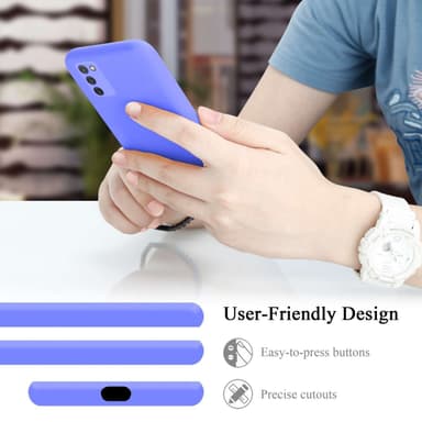Samsung Galaxy A03s Suojakuori Kotelo (Violetti)