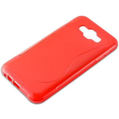 Samsung Galaxy E7 Suojakuori Cover (Punainen)