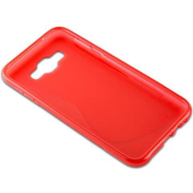 Samsung Galaxy E7 Suojakuori Cover (Punainen)