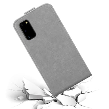 Samsung Galaxy S20 Suojakuori Lompakkokotelo (harmaa)