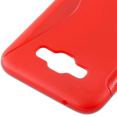 Samsung Galaxy E7 Suojakuori Cover (Punainen)