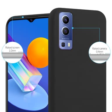 Suojakuori Vivo Y52 5G / Y72 5G Kotelo (Musta)