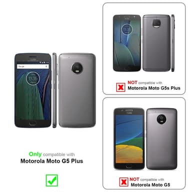 Motorola MOTO G5 PLUS Suojakuori Lompakkokotelo