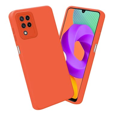 Samsung Galaxy M22 / M32 4G Suojakuori Kotelo (Oranssi)