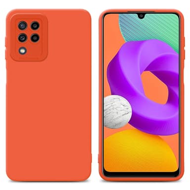 Samsung Galaxy M22 / M32 4G Suojakuori Kotelo (Oranssi)