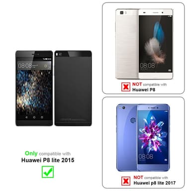Huawei P8 LITE 2015 Suojakuori Kotelo (Vaaleanpunainen)