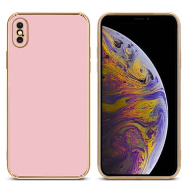 iPhone XS MAX Suojakuori Cover (Vaaleanpunainen)