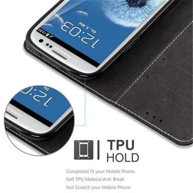 Samsung Galaxy S3 / S3 NEO Suojakuori Case (Musta)