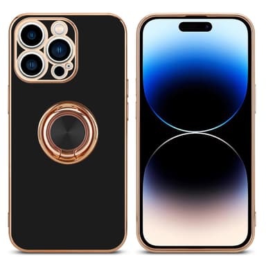 iPhone 14 PRO Suojakuori Kotelo (Musta)