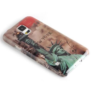 Samsung Galaxy S5 / S5 NEO Suojakuori Cover (Ruskea)