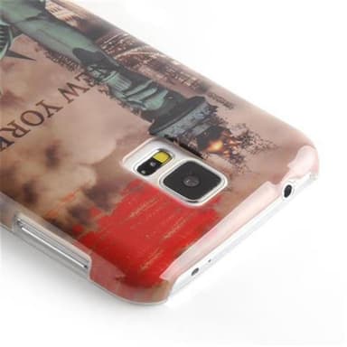 Samsung Galaxy S5 / S5 NEO Suojakuori Cover (Ruskea)