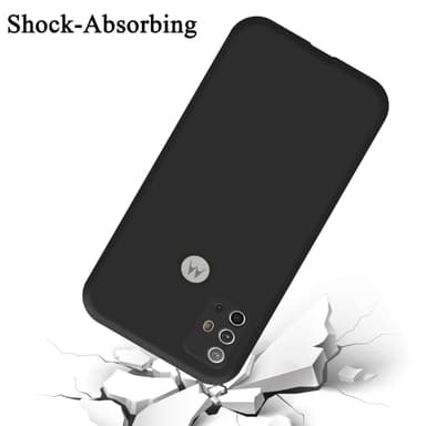 Motorola MOTO G10 / G30 Suojakuori Kotelo (Musta)