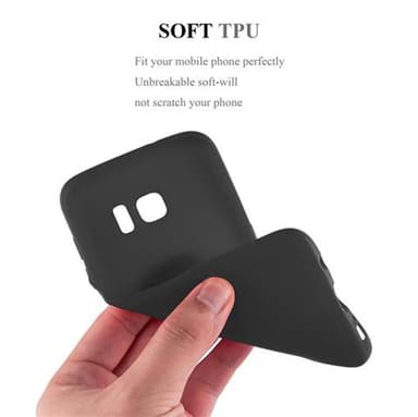 Suojakuori Samsung Galaxy S7 EDGE Kotelo (Musta)