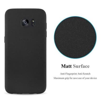 Suojakuori Samsung Galaxy S7 EDGE Kotelo (Musta)
