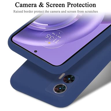 Motorola EDGE 30 NEO Suojakuori Kotelo (Sininen)