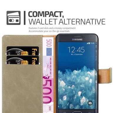 Samsung Galaxy NOTE EDGE Suojakuori Lompakkokotelo