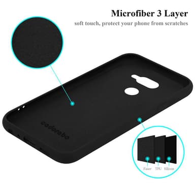 LG K40S Suojakuori Kotelo Case (Musta)