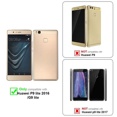 Huawei P9 LITE 2016 / G9 LITE Suojakuori +2 Suojakalvo