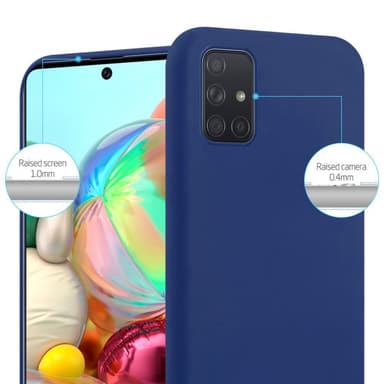 Suojakuori Samsung Galaxy A71 4G Kotelo (Sininen)