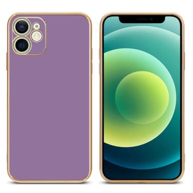 iPhone 12 Suojakuori Case Cover (Violetti)