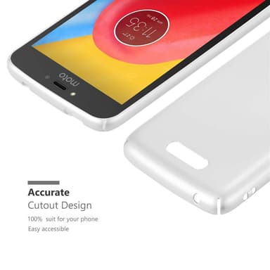 Motorola MOTO C Suojakuori Kotelo Cover (Hopea)