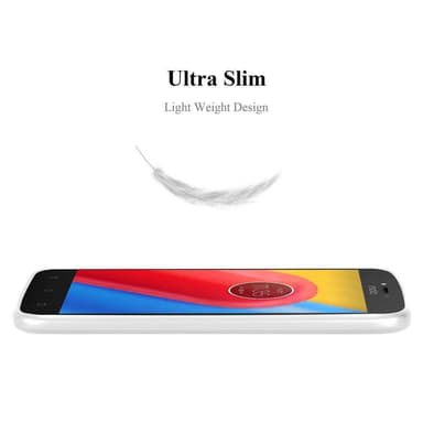 Motorola MOTO C Suojakuori Kotelo Cover (Hopea)