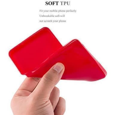 Samsung Galaxy TREND LITE Suojakuori Kotelo (Punainen)