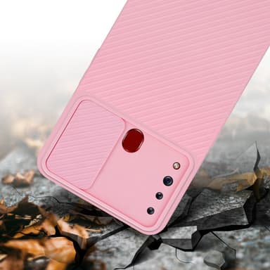Samsung Galaxy A20s Suojakuori Kotelo (Vaaleanpunainen)