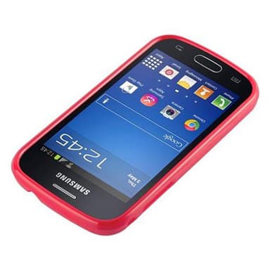 Samsung Galaxy TREND LITE Suojakuori Kotelo (Punainen)