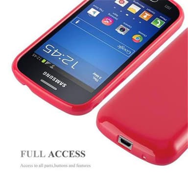 Samsung Galaxy TREND LITE Suojakuori Kotelo (Punainen)