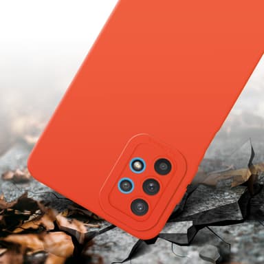 Samsung Galaxy A32 5G Suojakuori Kotelo (Oranssi)