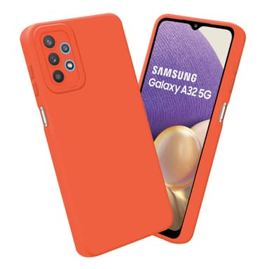 Samsung Galaxy A32 5G Suojakuori Kotelo (Oranssi)