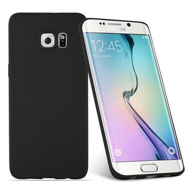 Suojakuori Samsung Galaxy S6 EDGE Kotelo (Musta)