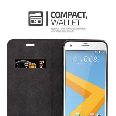 HTC ONE A9S Suojakuori Lompakkokotelo (Ruskea)