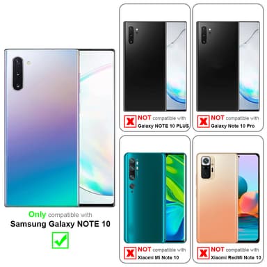 Suojakuori Samsung Galaxy NOTE 10 Kotelo (Punainen)