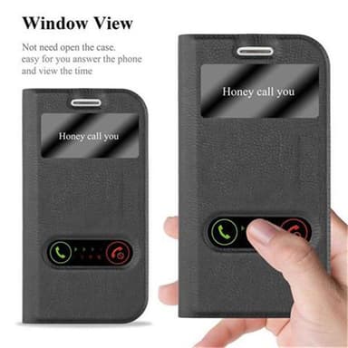 Lompakkokotelo Samsung Galaxy S3 / S3 NEO Case (Musta)