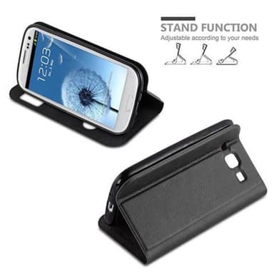 Lompakkokotelo Samsung Galaxy S3 / S3 NEO Case (Musta)
