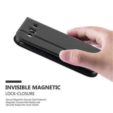 Lompakkokotelo Samsung Galaxy S3 / S3 NEO Case (Musta)